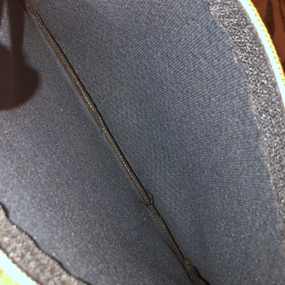 Black SEPHORA shiny makeup cosmetics bag NEW - Picture 3 of 3